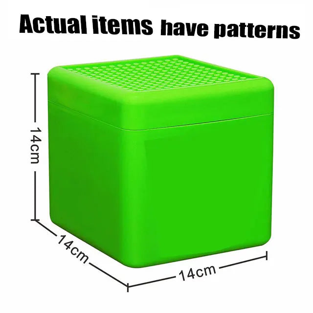 Load image into Gallery viewer, Magnetic Building Blocks Storage Box Snack Toy Blocks Storage Bucket Plastic Organizer Container DIY Assembly Toys For Kids Gift
