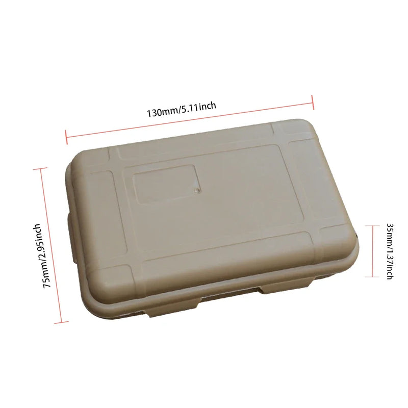 Load image into Gallery viewer, Outdoor Waterproof Survival Sealed Box Dustproof Shockproof Plastic EDC Tools Storage Container Case Fishing Tackle Tools Boxes
