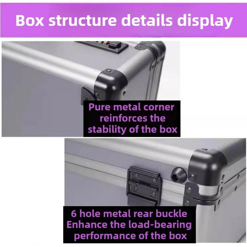 Load image into Gallery viewer, Handheld Tool Box Equipment Safety Protection Boxes File Instrument Storage Password Box Portable Hardware Tool Organizer Boxes
