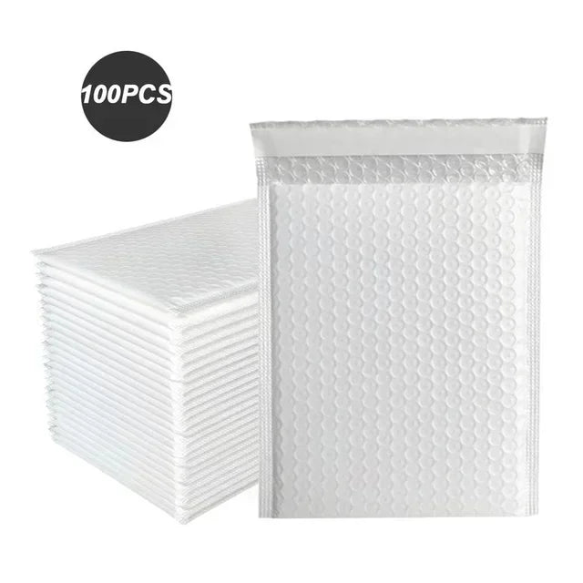 Load image into Gallery viewer, 100 Pcs Bubble Mailers Bubble Padded Mailing Envelopes Mailer Poly for Packaging Shipping Bag Black Business Supplies
