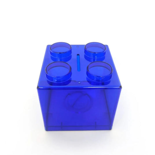 INS Home Decor  Gift Boy Girls Change Box Money Saving Box Coin Bank Storage Box Building Block Coin Box