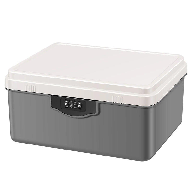 Load image into Gallery viewer, Digital Password Lock Safe Box Medicine Locking Box Portable Passport Files Cash Jewelry Privacy Security Organizer Case
