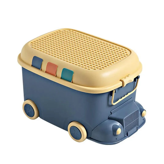 Children's Toy Organizer Building Block Storage Box Snack Organizer Large Capacity Cartoon Storage Box Clothes Storage Box