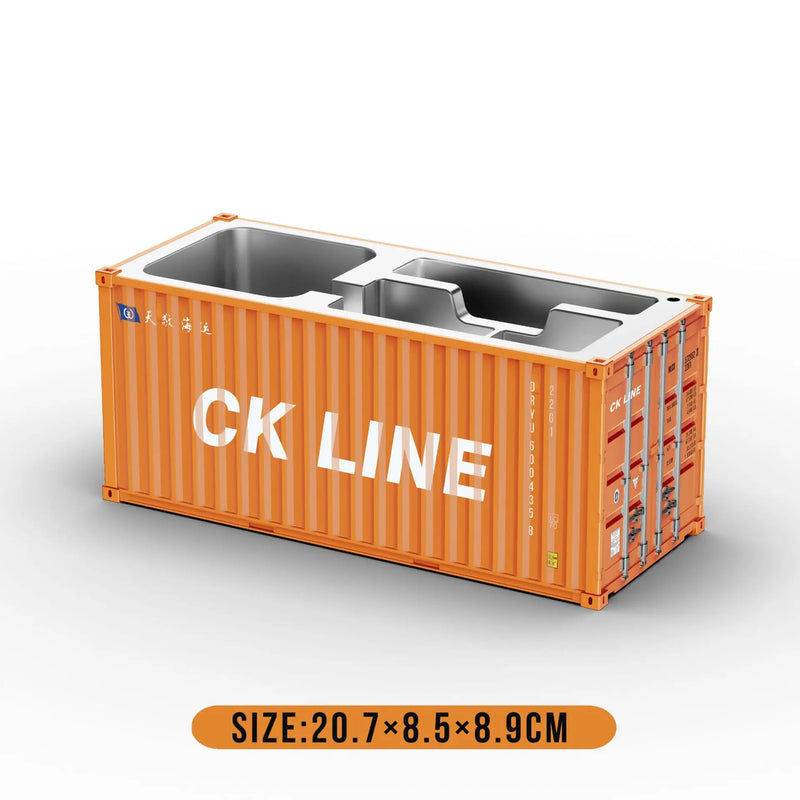 Load image into Gallery viewer, Shipping Container Model, Office Container, Pen Holder Storage Box, Logistics Container, 1:20 Model
