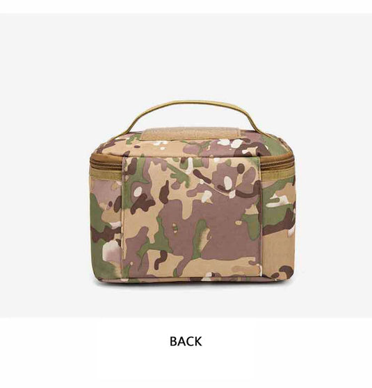 Portable Rifle Cartridge Bag Pistol Ammo Pouches Outdoor Ammunition Box Hunting Shooting Bullet Storage Case EDC Handbag