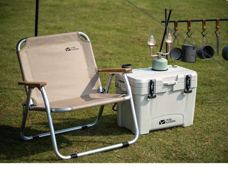 Load image into Gallery viewer, MOBI GARDEN Camping Ice Box 25L Portable Large Capacity Car Refrigerator Food Barbecue Cold Storage Outdoor

