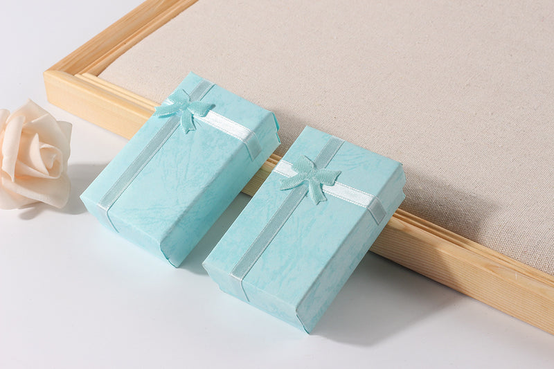 Load image into Gallery viewer, 5*8cm Jewelry Box Jewelry Packaging Ring and Earrings Boxes Necklace Carrying Cases Dainty Gift Boxes for Festival
