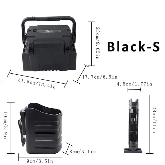 Large Fishing Box Organizer Multi-function Lure Live Fish Bucket Thickening Storage Box Fishing Accessories Tackle Box Pesca