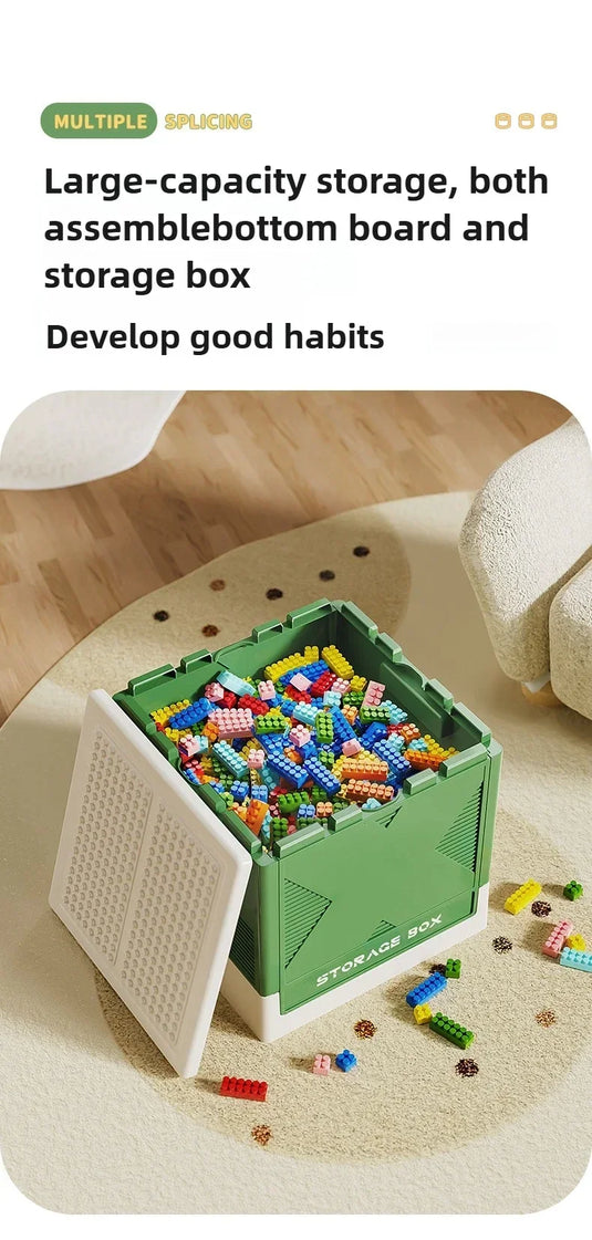 Household Goods Household Large Capacity Storage Box,  Storage Box, Building Block Storage Box, Children's Toy Storage Box