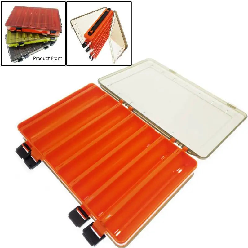 Load image into Gallery viewer, Fishing Tackle Box Lure Storage 14 Compartments Double Sided Lure Hook Boxes Baits Container Storage Case Fishing Accessories
