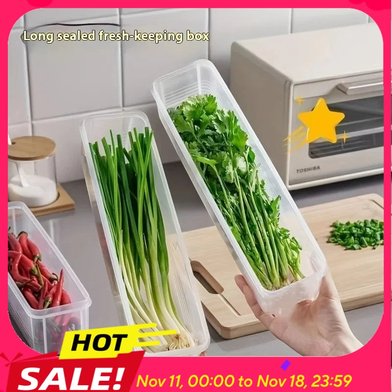 Load image into Gallery viewer, Refrigerator fresh-keeping storage box, fresh-keeping artifact,Small Food Preservation Boxes,Transparent Sealed Storage Box
