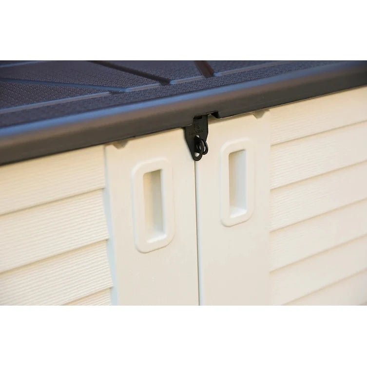 Load image into Gallery viewer, Customizable Modern Outdoor Garden Storage Box Easily Assembled HDPE Material Storage Cabinet Waterproof Rot Proof Wood Frame

