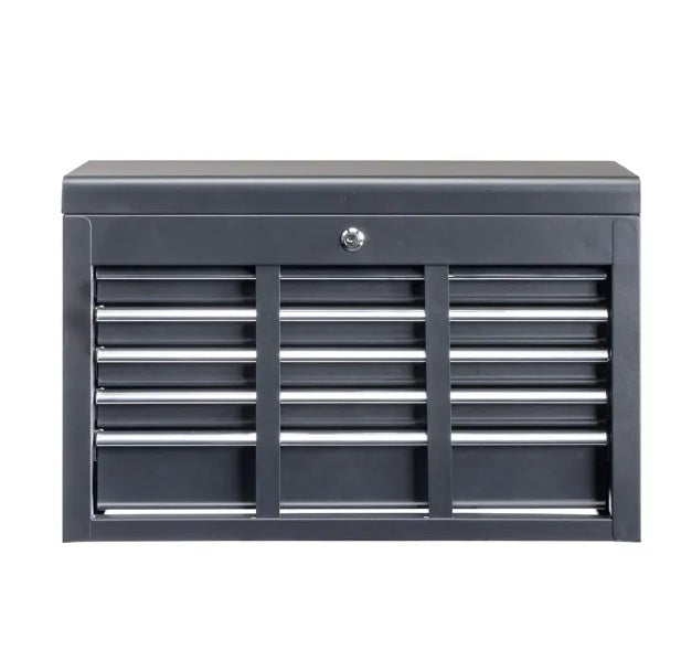 Load image into Gallery viewer, Steel Tool Box Black
