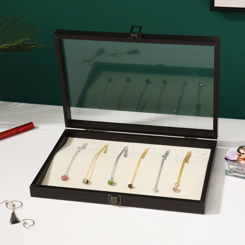 Load image into Gallery viewer, Rosewood Grain Jewelry Storage And Organization Box
