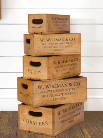 Load image into Gallery viewer, Vintage Wooden Bar Boxes Storage Rectangular Household Boxes
