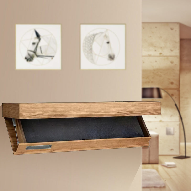 Load image into Gallery viewer, Wall-mounted Storage Box Simple Wall-mounted Wine Cabinet Shelf
