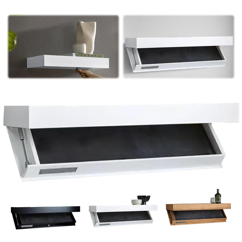 Load image into Gallery viewer, Wall-mounted Storage Box Simple Wall-mounted Wine Cabinet Shelf
