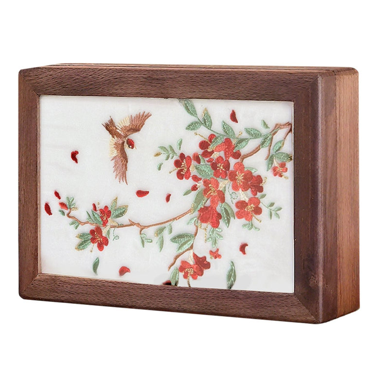 Load image into Gallery viewer, Solid Wood Jewelry Storage Box Ladies Retro Wooden Necklace Jewelry Bracelet Watch Display Box Handmade Wedding Birthday Anniversary Jewelry Box
