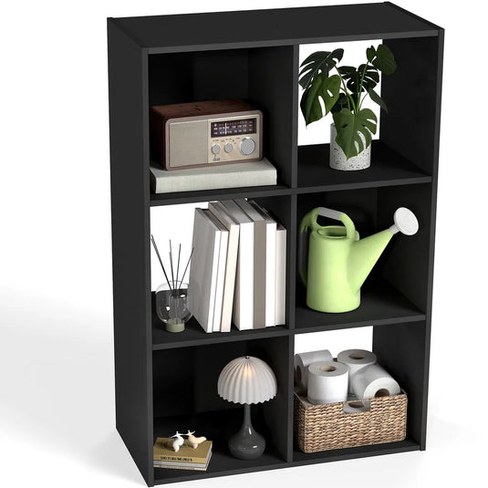 Cube Storage Organizer - Open Cube Bookshelf With Removable Back Panels, Display Storage Bookcase For Living Room, Bedroom, Entrance Hall