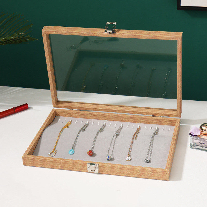 Load image into Gallery viewer, Rosewood Grain Jewelry Storage And Organization Box
