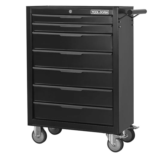 Tool Cabinet Tool Cart 24.2inch With Drawers And Wheels Metal Rolling Tool Box