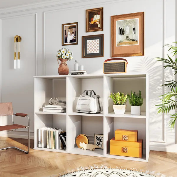 Load image into Gallery viewer, Cube Storage Organizer - Open Cube Bookshelf With Removable Back Panels, Display Storage Bookcase For Living Room, Bedroom, Entrance Hall
